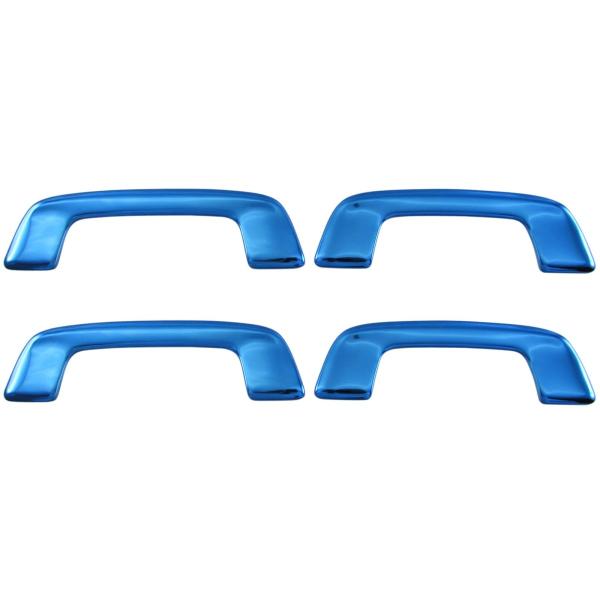 BRIGHTZ CX-60 KH ステンレスアシストグリップカバー 4PC 青 【 INT−GRIP...