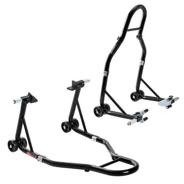 Color:フロント＆リア 予備用 Donext バイクスタンド メンテナンススタンド フロント＆リ...