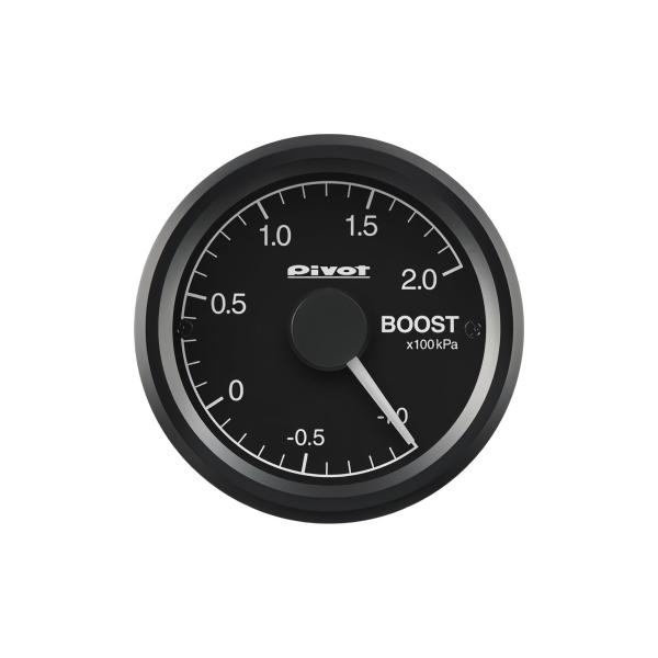 ピボット(Pivot) GT GAUGE-52 ブースト計 ホワイト照明 GSB-5