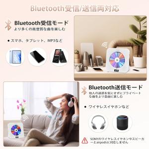 Fohil CDプレーヤー デスク Bluet...の詳細画像3
