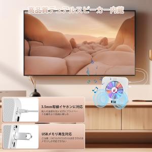 Fohil CDプレーヤー デスク Bluet...の詳細画像4