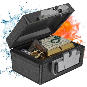 Size:11.0L WASJOYE 手提げ金庫...の商品画像
