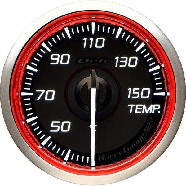 デフィ(Defi) 日本精機 Racer GaugeN2+ 52 TEMP RED DF19302
