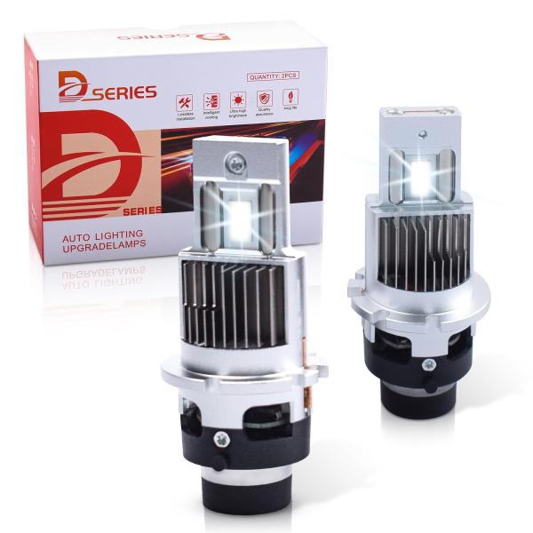 MOREFULLS D2S LED ヘッドライト 爆光 12080lm 35W*2 6500K ホワ...