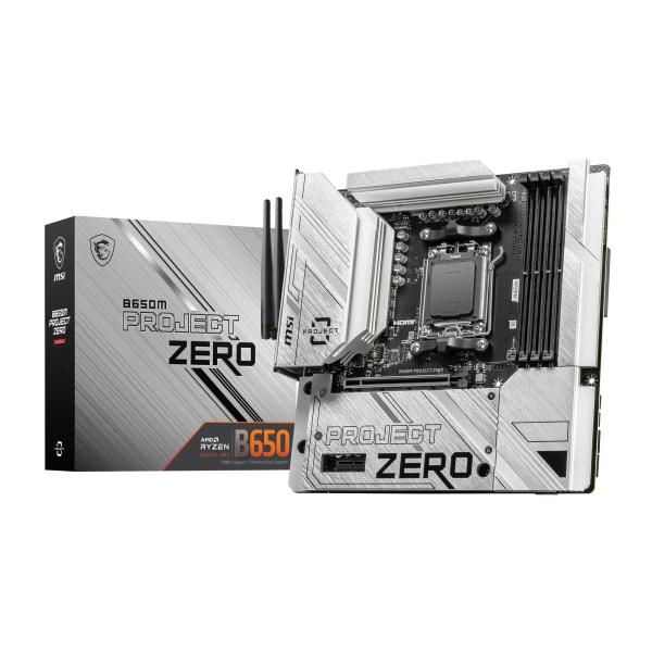 Style:【B650】PROJECT ZERO裏配線MB・2024年 MSI B650M PROJ...