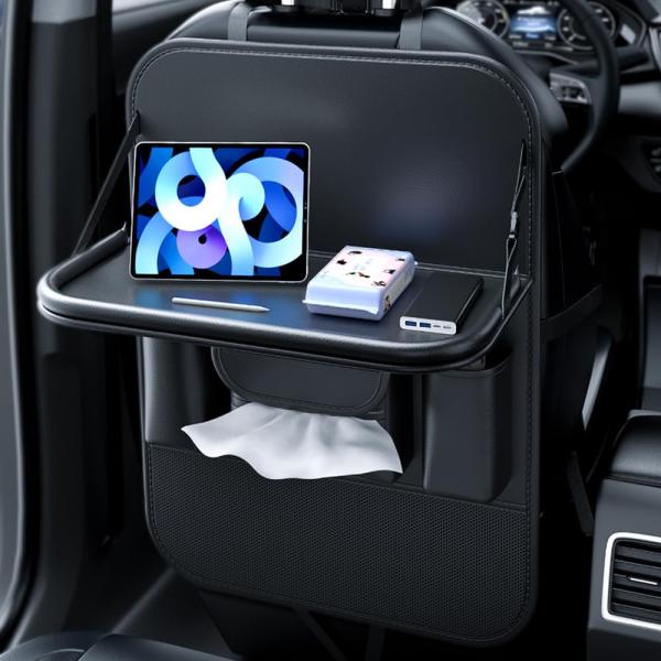 Hopeholic 車用シートバックポケット 車 テーブル 後部座席 収納ポケット シートバックポケ...