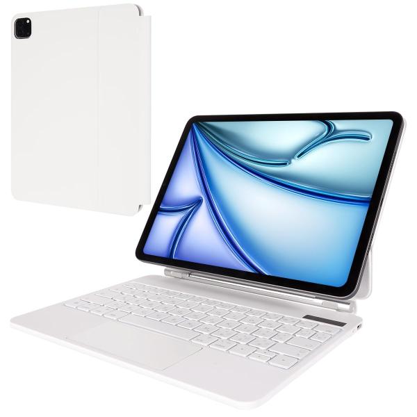 LAMA マジックキーボード付きケース 2024 iPad Air6（M2）11インチ iPad A...