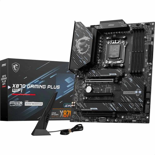 MSI X870 ゲーミングプラス WIFIマザーボード、ATX - AMD Ryzen 9000/...