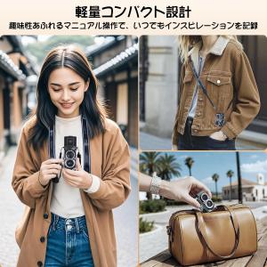 Color:ブラック CHUZHAO ミニレト...の詳細画像3