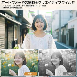 Color:ブラック CHUZHAO ミニレト...の詳細画像4