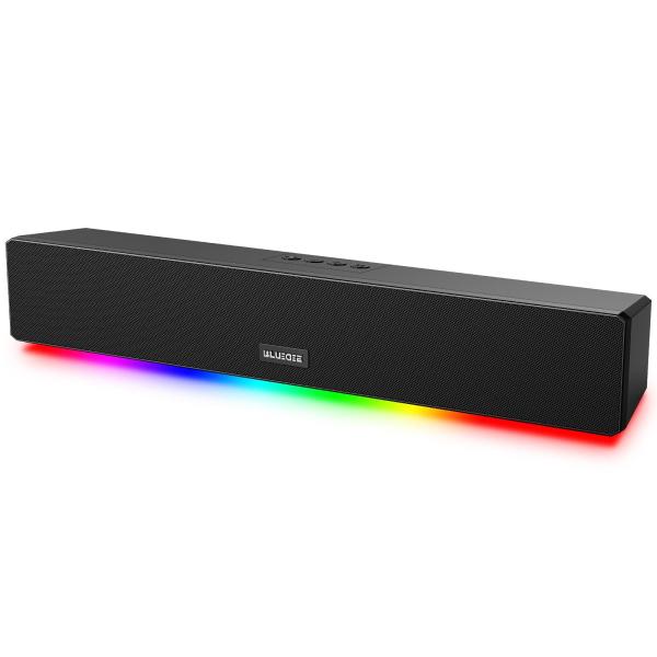 Style:LEDライト Bluedee PCスピーカー ゲーミングスピーカー ステレオサウンド B...