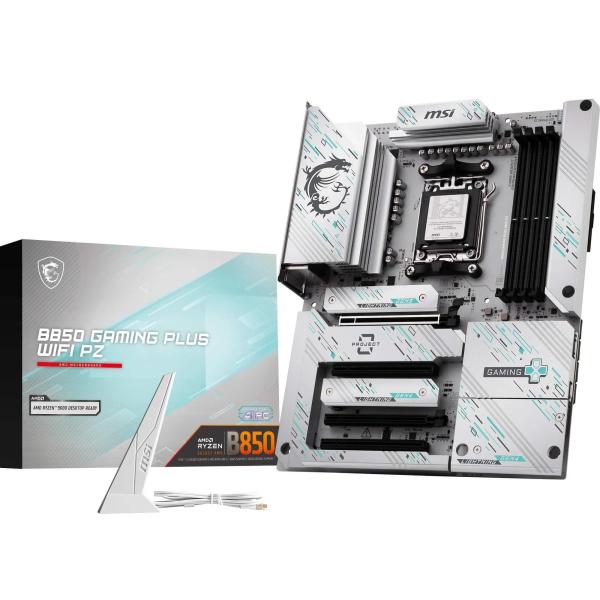 Size:ATX_Style:GAMING PLUS WIFI PZ/背面コネクタ/ATX/白 MS...