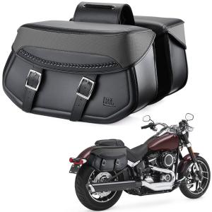 Size:28L KEMIMOTO バイク サイドバッグ 左右セット サイドバック