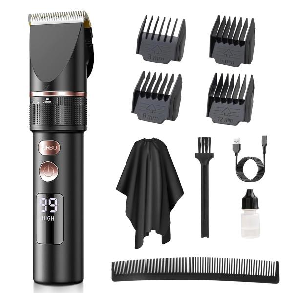 ARZER バリカン メンズ【2025 独創設計＆プロ仕様】電動バリカン 散髪用 自動研磨 全身防水...