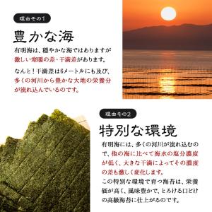 有明海産 海苔 訳あり [焼き海苔 味付海苔]...の詳細画像3