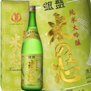 [蔵元直送:銀盤]銀盤 純米大吟醸 米の芯 1800ml [常温] 【3〜4営業日以内に出荷】送料無料