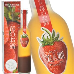 ［蔵元直送：千代菊］千代菊 日本酒仕込 苺のお酒 500ml [常温] 【3〜4営業日以内に出荷】送...