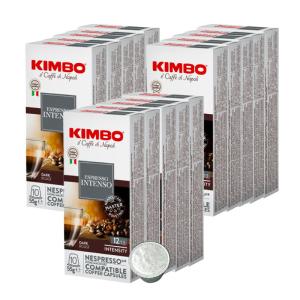 KIMBO キンボ イタリア産 ネスプレッソ 互換 インテンソ×15箱 150カプセル【3〜4営業日以内に出荷】[送料無料]｜meshiya