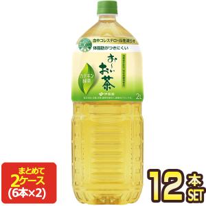 SALE 伊藤園 2つの働き お〜いお茶 カテキン緑茶 2LPET×12本［6本×2箱］［送料無料］【3〜4営業日以内に出荷】