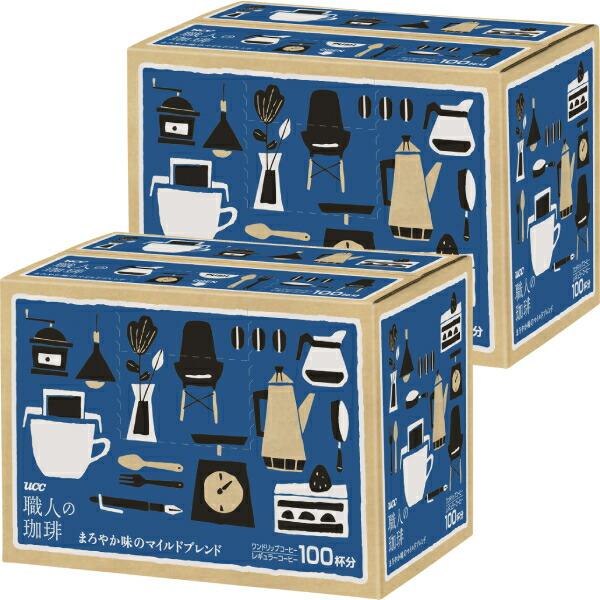 UCC 職人の珈琲 まろやか味 のマイルドブレンド200P コーヒー 200杯分【3〜4営業日以内に...