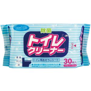 トイレクリーナー 30枚入【チューボー用品館】【5個以上まとめ買い対象商品】 ポイント消化｜meshiya