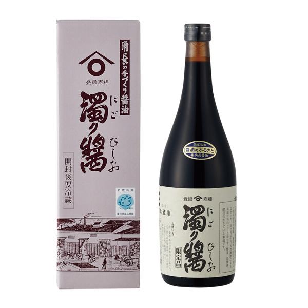 角長の手づくり醤油 濁り醤 720ml（AT）（代引不可）（沖縄・離島への発送は不可）