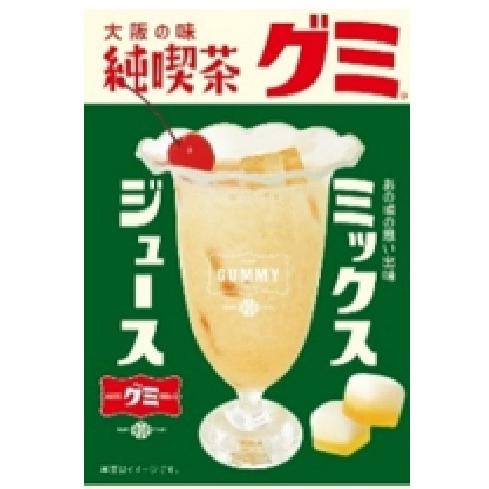 （5袋セット）純喫茶グミ　ミックスジュース味　：40ｇ×5袋セット（A）（代引不可・他の商品と混載不...