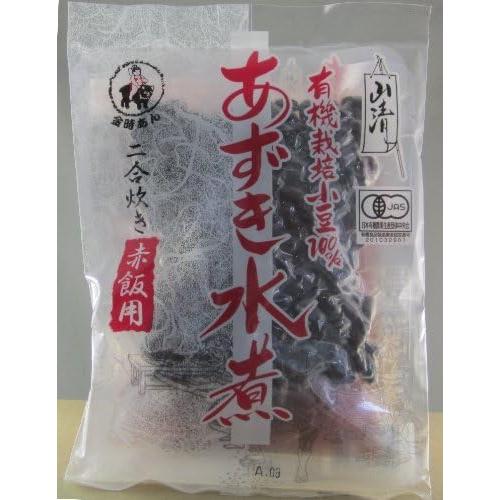 （2袋セット）（Y）山清 有機あずき水煮200g (小豆煮汁140g,小豆煮豆60g)×2袋セット（...