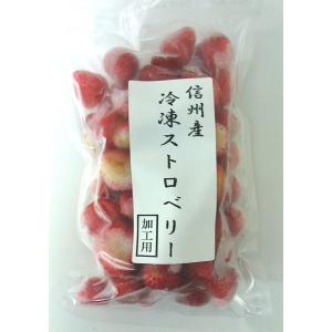 （5袋セット）純国産　信州大鹿村　 冷凍ストロベリー 500g （袋入り）×５袋セット（OS）（代引・他の商品と混載不可）（北海道・沖縄・離島への発送は不可） 5袋セット）純国産 信州大鹿村 冷凍ストロベリー 500g （袋入り）×5袋