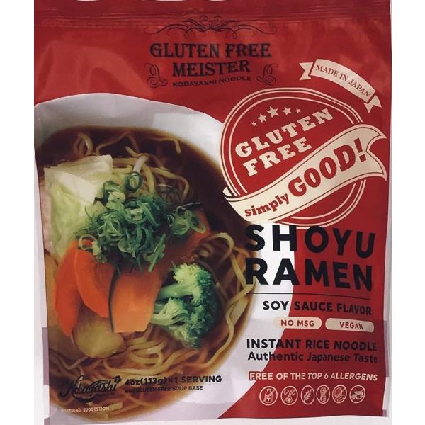 グルテンフリー　インスタントしょうゆラーメン　（A）（代引不可・他の商品と混載不可）