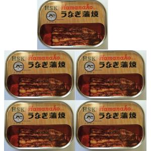 浜名湖食品 HSK　うなぎ蒲焼　缶詰6個 うなぎ蒲焼缶詰 - 浜名湖うなぎ処 勝美