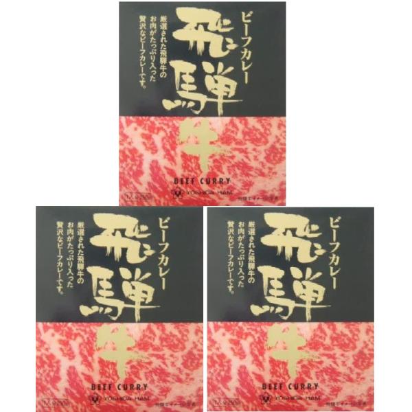 （3箱セット）　飛騨牛ビーフカレー220g×3箱セット（AT）（代引不可）（沖縄・離島への発送は不可...