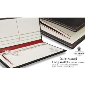 ETTINGER社公認正規販売店 ETTINGER エッティンガー 長財布 953AEJR NAVY...
