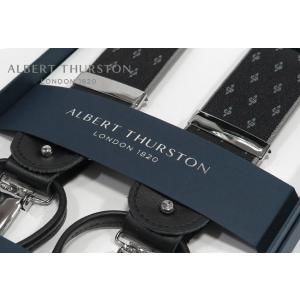 アルバートサーストン ALBERT THURSTON サスペンダー Y型 ブラック L