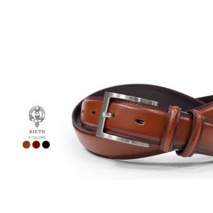 KIETH キース ベルト 30mm幅 ツヤスムースレザーベルト グラデーション加工 KE21373...