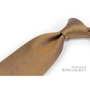 PRODUCED BY RING JACKET リングヂャケット ネクタイ（ゴールドイエローバーズア...