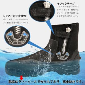 ウェーディングシューズ 磯靴 5mm フィッシ...の詳細画像3