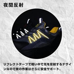 【防災対策】安全靴 ワークブーツ 作業靴 滑ら...の詳細画像3