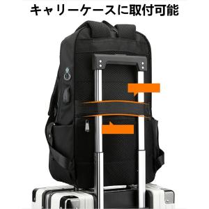 リュック メンズ ビジネスリュック 防水 軽量...の詳細画像5