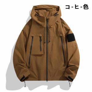 ウィンドブレーカー 男女兼用 撥水加工 マウン...の詳細画像2