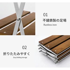 折り畳み式3段ラック キャンプ用品 フォールデ...の詳細画像5