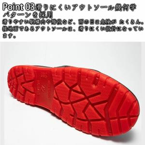 レインブーツ ショート丈 ショート レインシュ...の詳細画像3