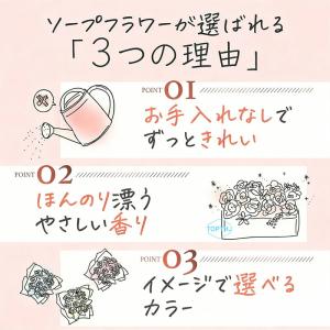ソープフラワー 花束 成人式 ブーケ ギフト ...の詳細画像1