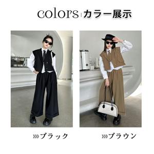 卒業式 入学式 女の子 フォーマルスーツ パン...の詳細画像4
