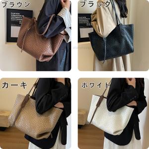 かごバッグ トートバッグ レディース 夏バッグ...の詳細画像2