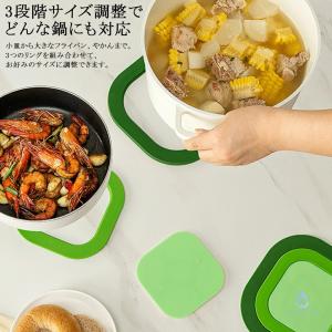 マグネット鍋敷き コースター 洗える シリコン...の詳細画像3