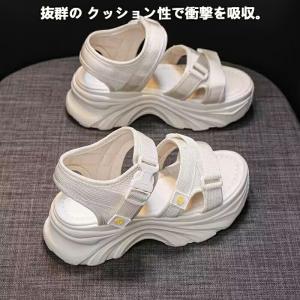 【部分即納】 厚底サンダル レディース 軽量 ...の詳細画像5