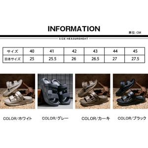 厚底サンダル メンズ レディース 厚底 EVA...の詳細画像1