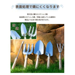 ガーデニングツール ステンレス製 園芸 スコッ...の詳細画像2