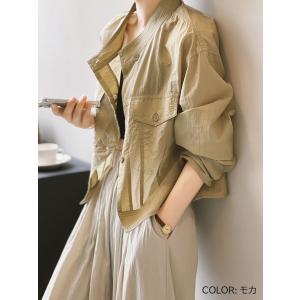 シアーブルゾン レディース UVカット アノラ...の詳細画像1